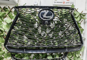 Used OEM Lexus NX F Sport Grille (No Logo) | 2023–2025 Original شبك أمامي لكزس NX F Sport أصلي مستعمل بدون شعار | موديلات 2023–2025