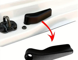 Alayjah, Black Tailgate Lock Handle for Toyota Land Cruiser LC200 (2008–2021) Durable Plastic, Secure Fit, OE# 69291-60030 مقبض قفل خلفي أسود لتويوتا لاندكروزر LC200 (2008–2021) بلاستيك متين، تركيب آمن، رقم القطعة OE: 69291-60030