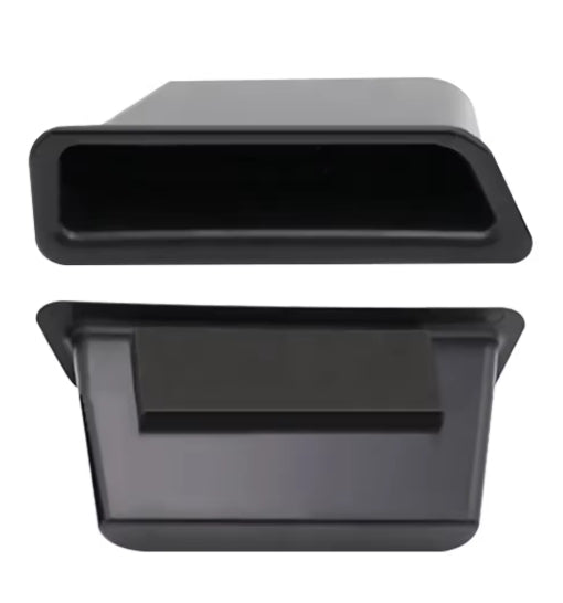 2PCS Side Door Handle Inner Armrest Pocket – Phone Storage Box Cover, Interior Organizer Accessories for Ford Mustang 2015–2021  جيب تخزين داخلي لمقبض باب السيارة – منظم لفورد موستانج 2015–2021