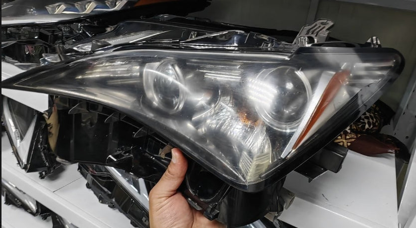 Used Lexus RC Headlights (Driver & Passenger Side) | 2015–2018 Original شمعة أمامية لكزس RC أصلية مستعملة (يمين + يسار) موديلات 2015–2018