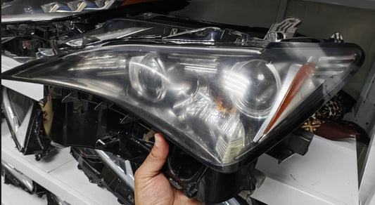 Used Lexus RC Headlights (Driver & Passenger Side) | 2015–2018 Original شمعة أمامية لكزس RC أصلية مستعملة (يمين + يسار) موديلات 2015–2018