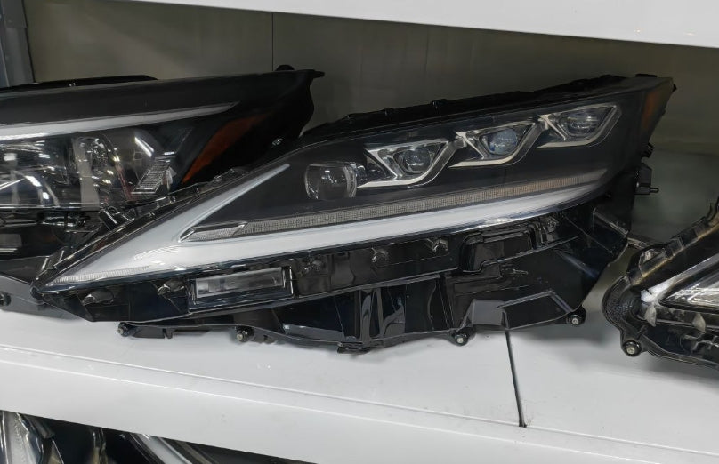 Used OEM Lexus RX Headlights + Computer Module (Driver & Passenger Side) | 2019–2022 شمعة أمامية + كمبيوتر أصلي لكزس RX مستعمل (يمين + يسار) موديلات 2019–2022