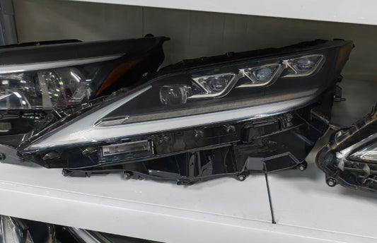 Used OEM Lexus RX Headlights + Computer Module (Driver & Passenger Side) | 2019–2022 شمعة أمامية + كمبيوتر أصلي لكزس RX مستعمل (يمين + يسار) موديلات 2019–2022