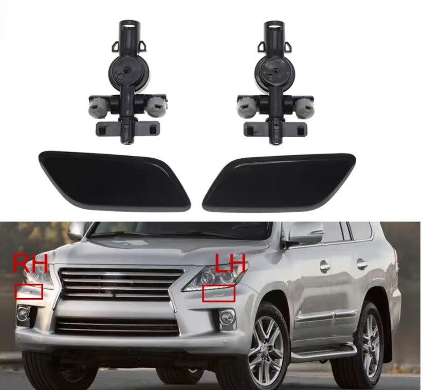 Front Bumper Headlamp Washer Nozzle Cover for Lexus LX570 2012-2015 – Durable OEM Replacement غطاء فوهة غسيل المصابيح الأمامية للصدام الأمامي لكزس LX570 2012-2015