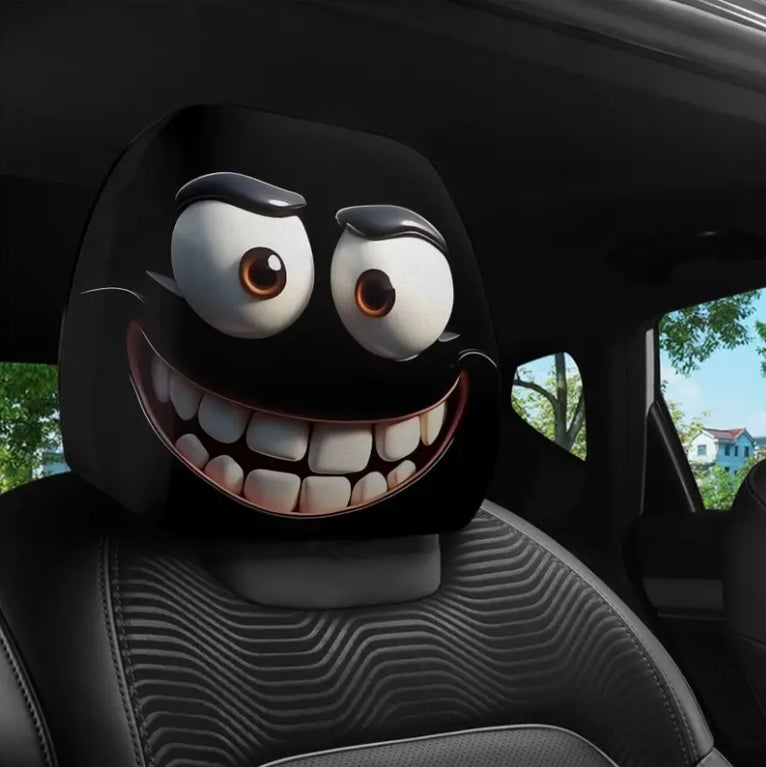 Star Wars Sith Warrior Headrest Covers, 2pcs, Universal Fit, Personalized Seat Protectors, Gift Idea أغطية مساند الرأس ستار وورز سيث, قطعتان، قياس عالمي، واقيات مقاعد شخصية، فكرة هدية