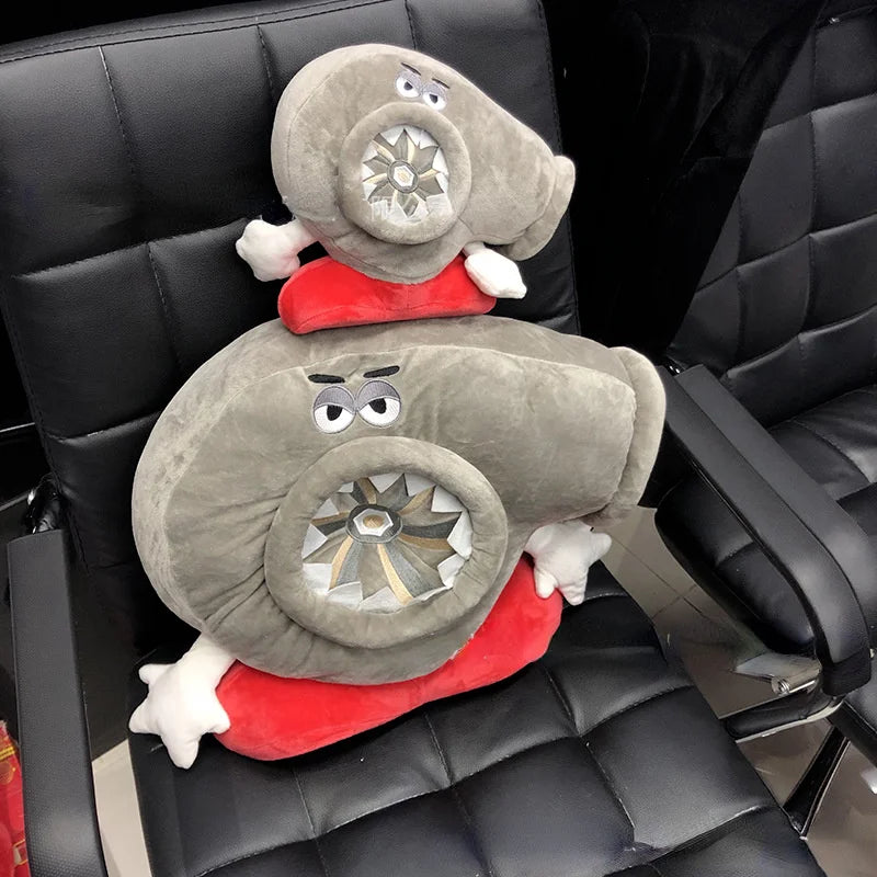 Turbo Turbocharger Doll Cushion دمية بشكل تيربو تيربوتشارج