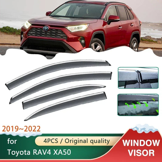 Toyota Rav4 Suzuki Across Windows Visors 2019 2020 2021 2022  هوايات تويوتا راف4 سوزوكي اكروس