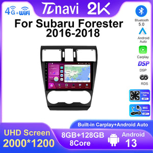 Android 13 Subaru Forester XV WRX 2016 2017 2018 Multimedia Carplay جهاز ترفية راديو أندرويد 13 -كاربلاي