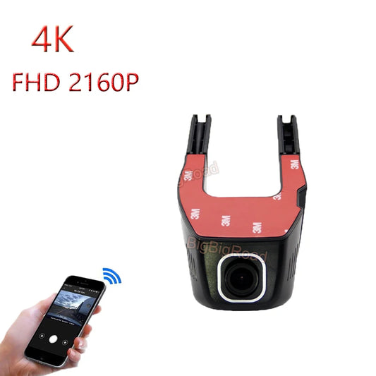 4K Dash Cam rearview mirror -  4k كامرة تسجيل داش كام