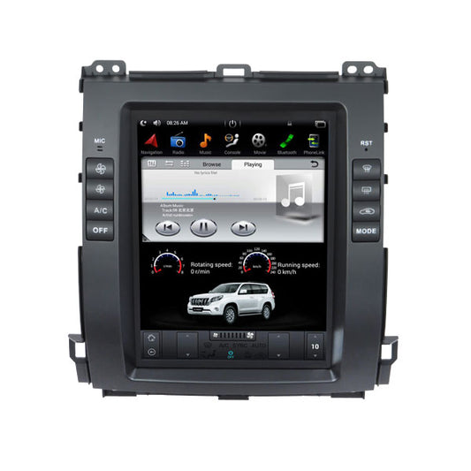 فريم + شاشة تويوتا برادو ضمان سنة  1 Year Warranty Monitor and Frame  Toyota Prado 2003 – 2009