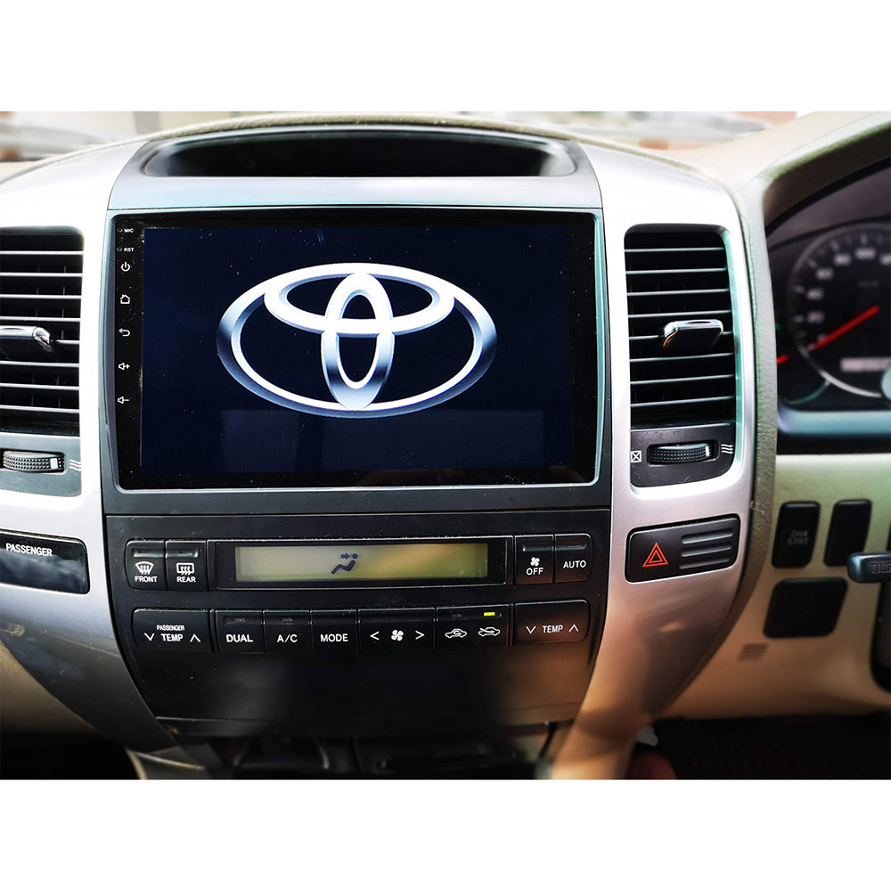 فريم + شاشة تويوتا برادو ضمان سنة  1 Year Warranty Monitor and Frame  Toyota Prado 2003 – 2009