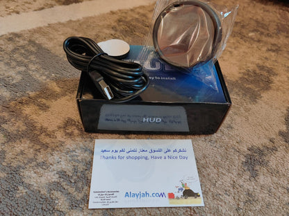 ضمان سنتين 2years warranty Digital GPS meter round shape عداد الكتروني يعمل بالأقمار الاصطناعية شكل دائري