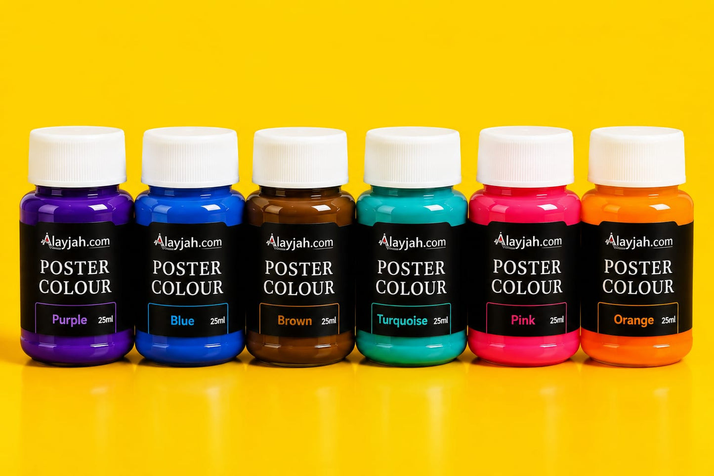 12-Color Poster Paint Set, Non-Toxic Art Kit for Students & Wall Projects  ألوان بوستر من 12 لونًا، آمن وغير سام للطلاب ومشاريع الرسم على الجدران