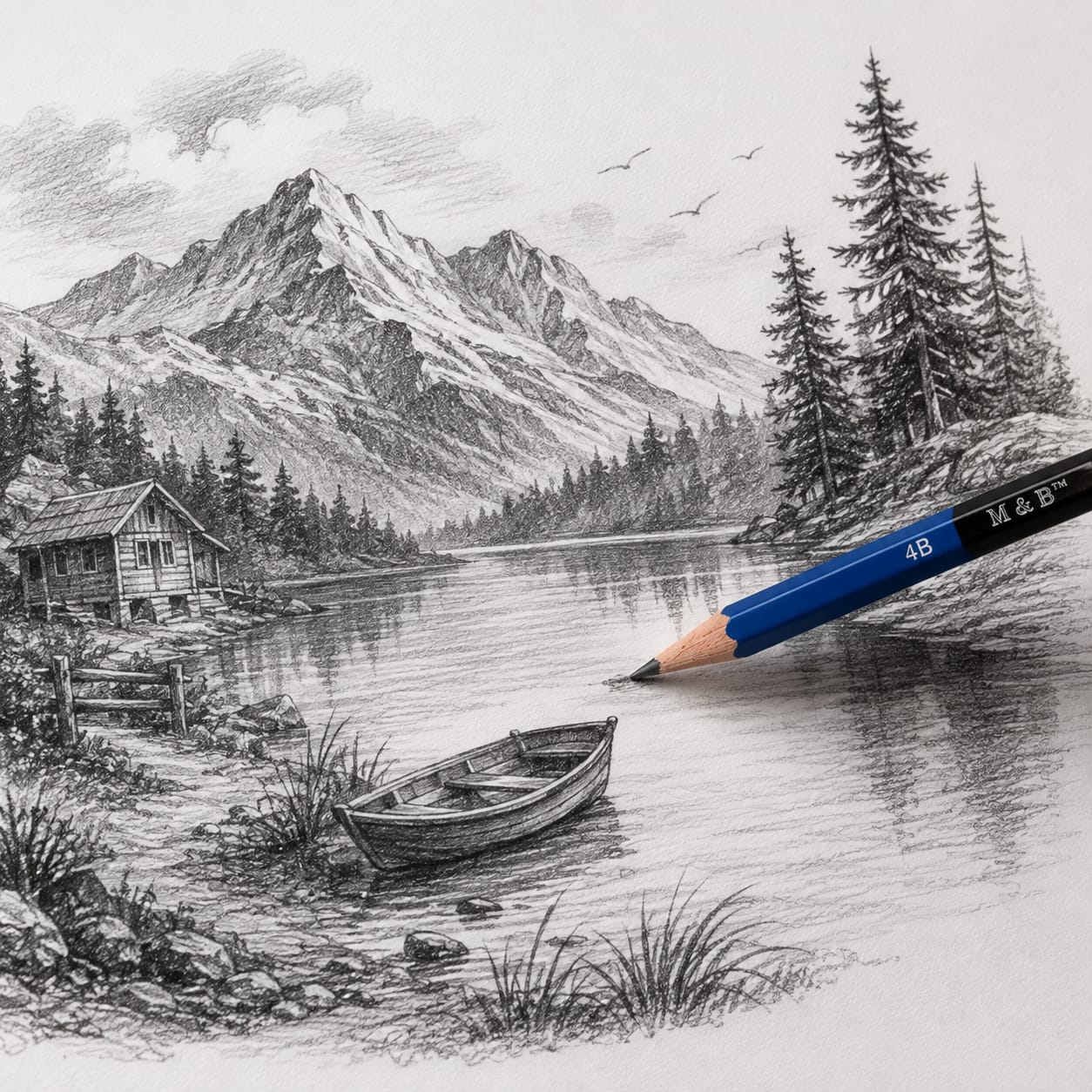 Alayjah, 12-Piece Mini Portable Art Set, Sketching, Pastel & Charcoal Pencil Kit for Travel & On-the-Go Creativity،   طقم أقلام رسم وباستيل وفحم مثالي للسفر والإبداع أثناء التنقل