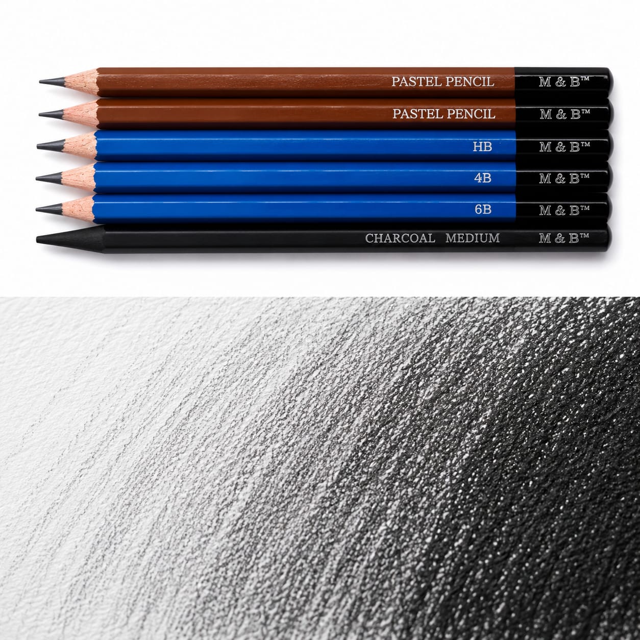 12 PCS Mini Portable Art Set Sketching Pastel  Charcoal Pencil Kit  20100350 الوان خشبية باستيل مع فحم  احترافية