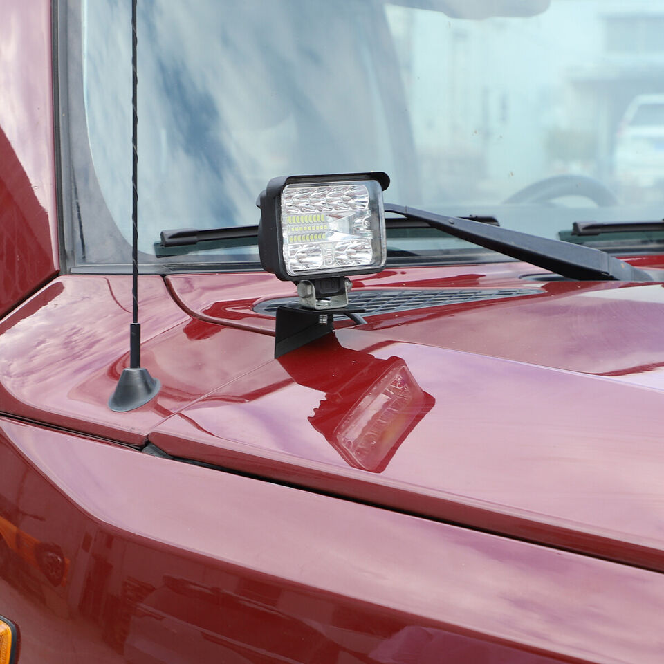 Toyota FJ bonnet Food light holder bracket حامل كشاف للبونيت تويوتا اف جي