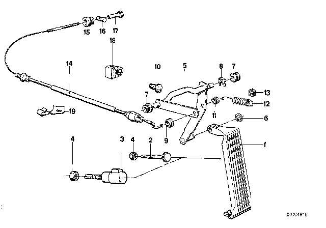 Refrance Templet Page BMW E30 1982-1993 Fuel Pedal دواسة بترول بي ام دبليو  دعسة البنزين