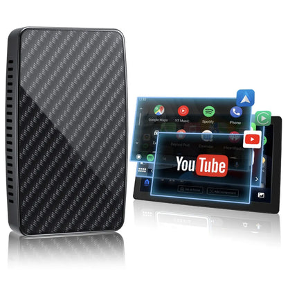 1 Year Warranty Carplay Wireless Adapter with Youtube and Netflex ضمان سنة مشغل كاربلاي بدون اسلاك مع تشغيل برامج ويوتيوب ونتفلكس (special prices for sellers اسعار خاصة للتجار)