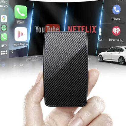 1 Year Warranty Carplay Wireless Adapter with Youtube and Netflex ضمان سنة مشغل كاربلاي بدون اسلاك مع تشغيل برامج ويوتيوب ونتفلكس (special prices for sellers اسعار خاصة للتجار)