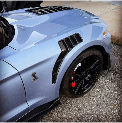 Ford Mustang MAK1 2018 -2023 Fenders Right and Lift with Grills ميمن ويسار حبتين مع فتحات جانبية فورد موستنج ماك1 فندر رفرف مدجار