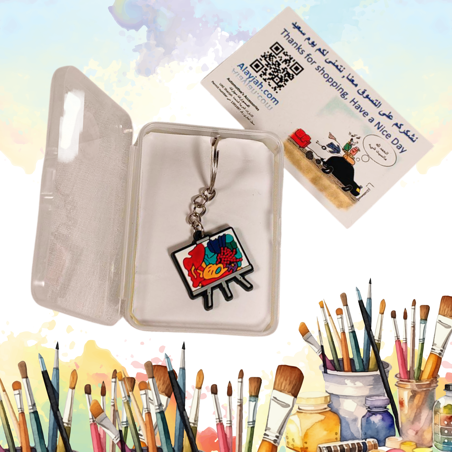 Artest Key Chains Creative Artistic Keychains  سلاسل مفاتيح فنية مميزة