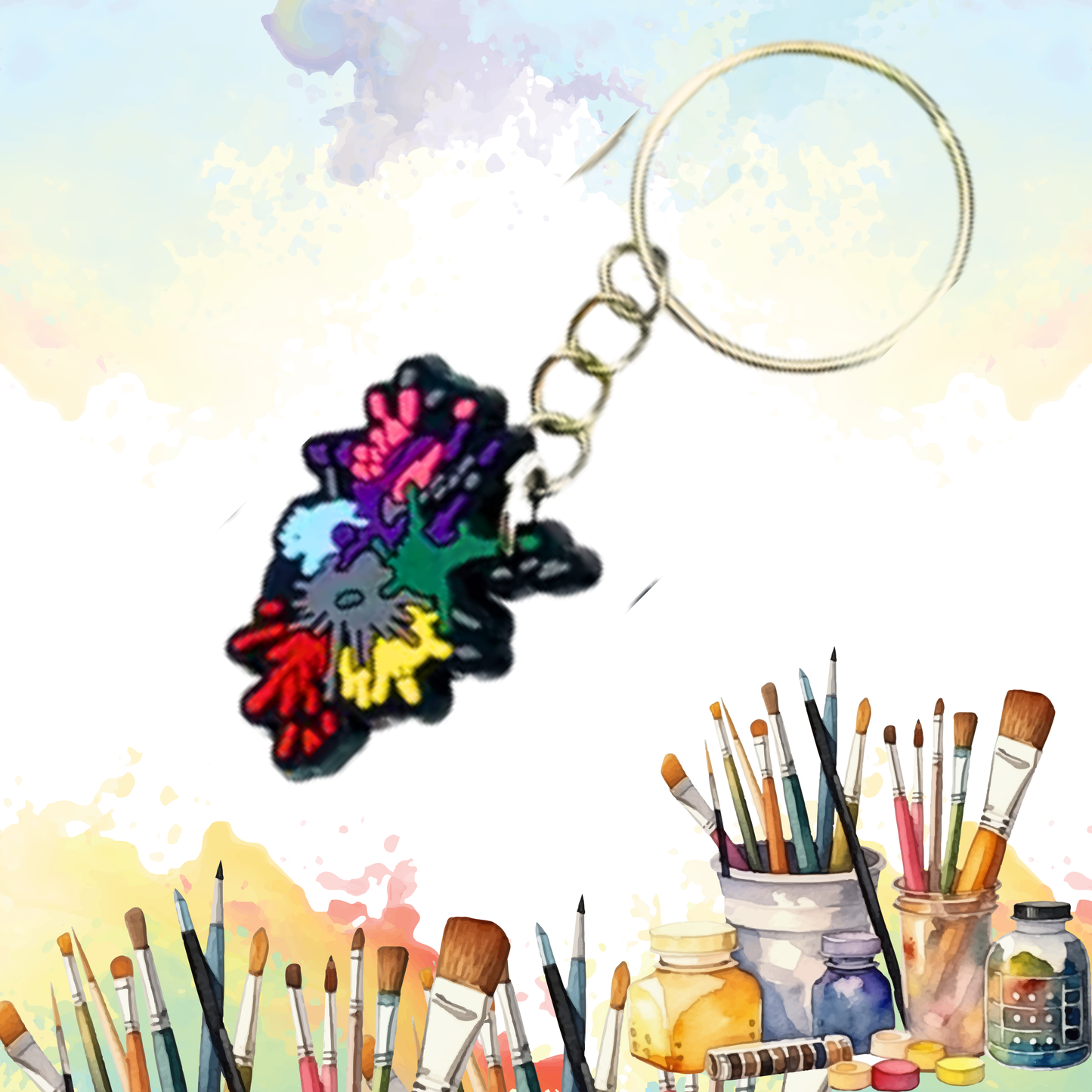 Artest Key Chains Creative Artistic Keychains  سلاسل مفاتيح فنية مميزة