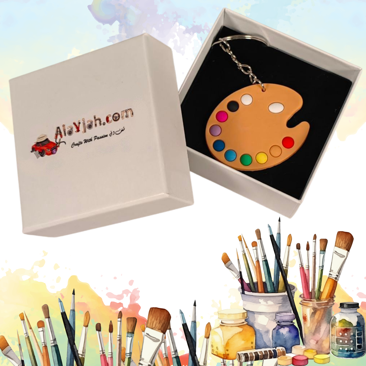 Artest Key Chains Creative Artistic Keychains  سلاسل مفاتيح فنية مميزة