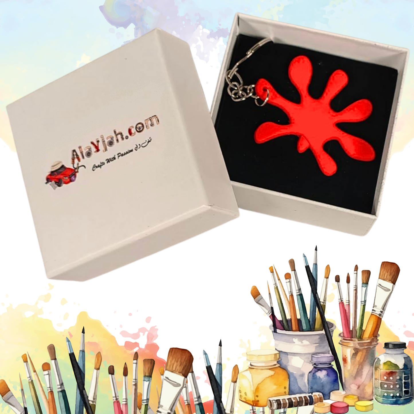 Artest Key Chains Creative Artistic Keychains  سلاسل مفاتيح فنية مميزة