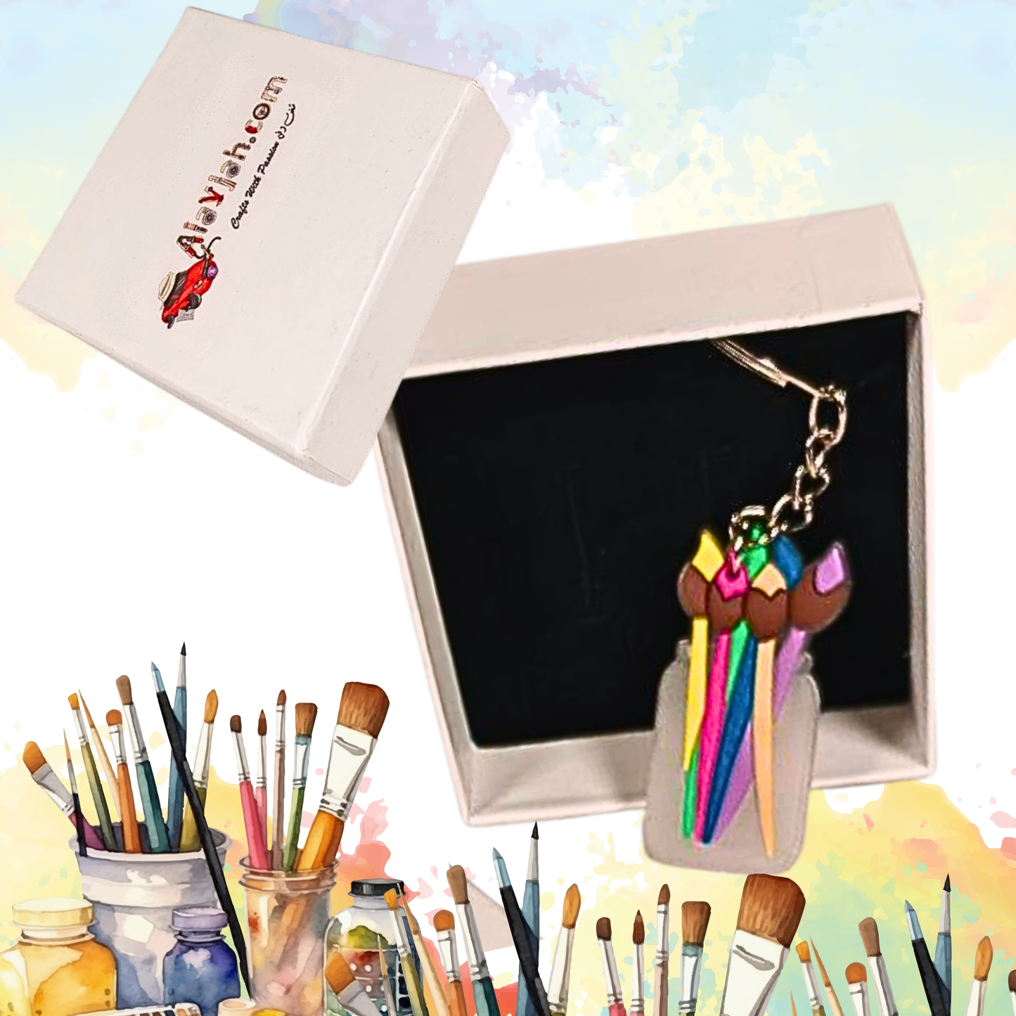 Artest Key Chains Creative Artistic Keychains  سلاسل مفاتيح فنية مميزة