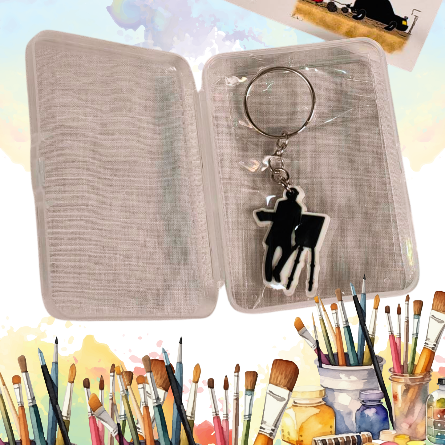 Artest Key Chains Creative Artistic Keychains  سلاسل مفاتيح فنية مميزة