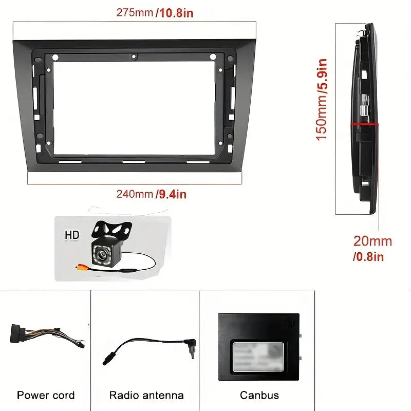 Android 12 GPS WIFI FM Compatible with Volkswagen Golf 6 2008-2012 شاشة اندرويد 12 نظام ترفيهي فولكسفاجن جولف  1 year warranty ضمان سنة