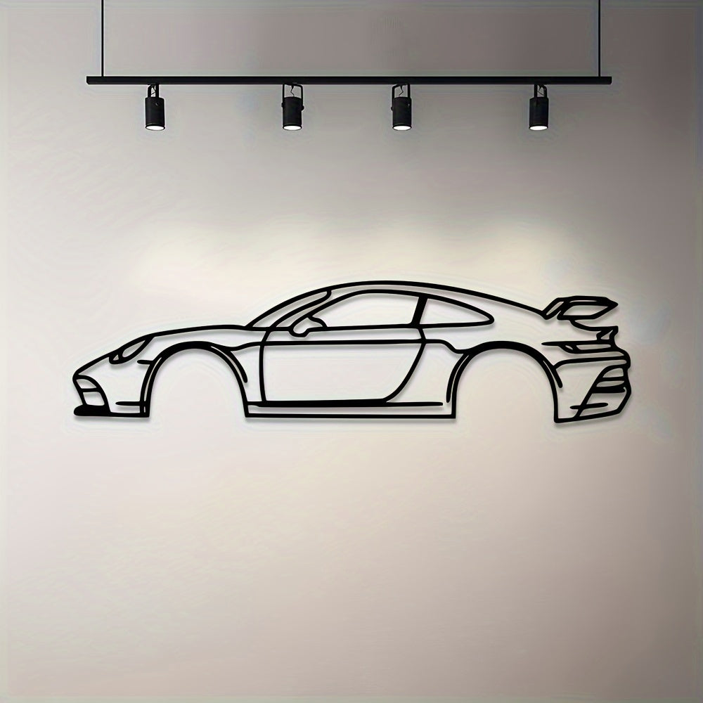Metal Formula Racing Car Wall Art لوحة فنية جدارية لسيارة سباق الفورمولا المعدنية