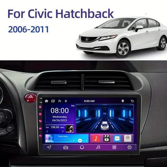 Multimedia Android 1G RAM+32G ROM 1year warranty compatible with Civic Hatchback 2006-2011 ضمان سنة شاشة ترفية اندرويد هوندا سيفيك هاتشباك