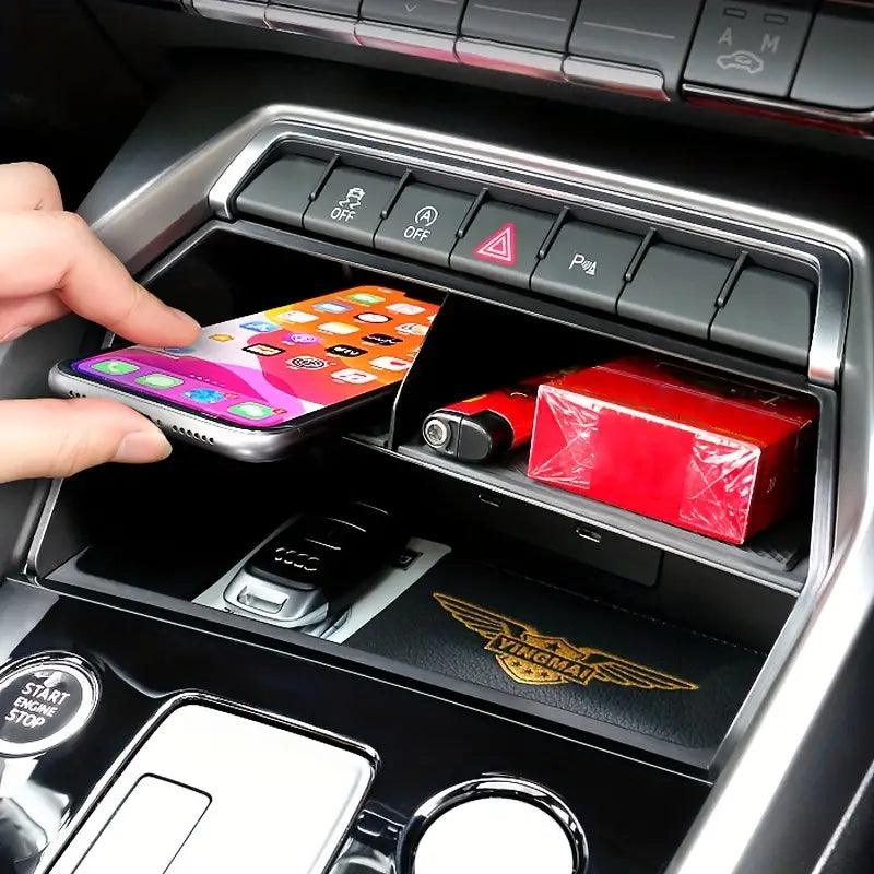 Central Control Storage Box Compatible with Audi A3_ درج تنظيم اودي