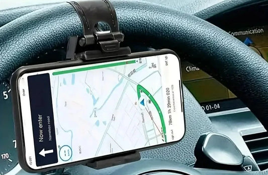 Mobile Phone Holder Steering Wheel Mobile حامل هاتف المقود السكان