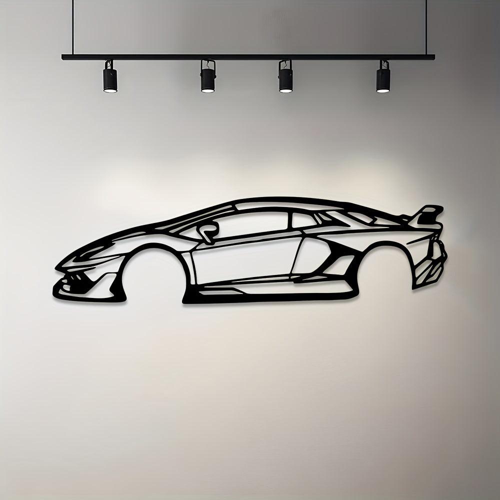 Metal Formula Racing Car Wall Art لوحة فنية جدارية لسيارة سباق الفورمولا المعدنية