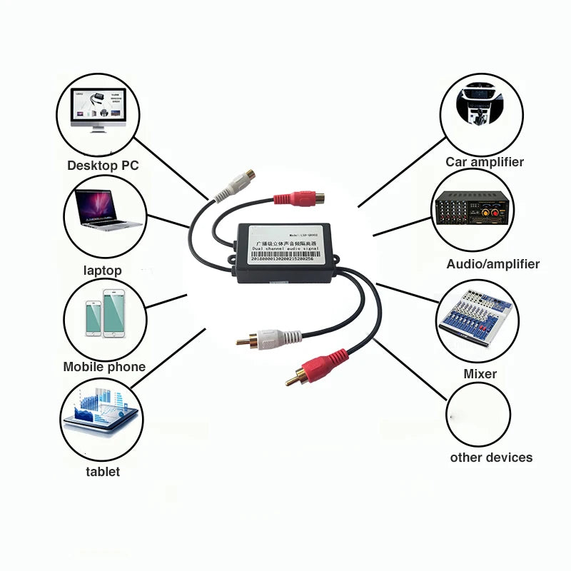 Audio Noise Isolator Filter Isolation جهاز عزل الضوضاء في النظام الصوتي