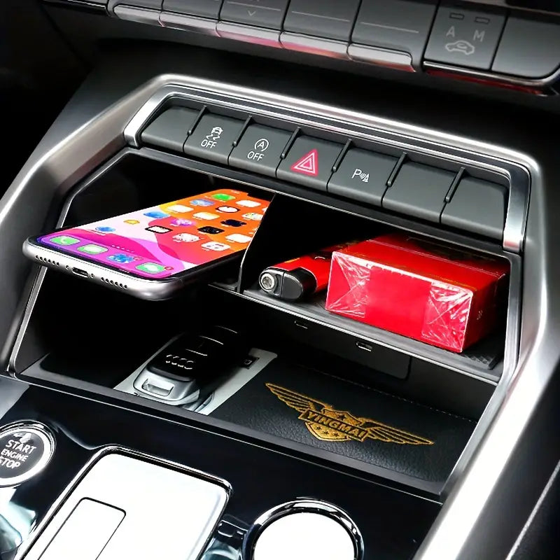 Central Control Storage Box Compatible with Audi A3_ درج تنظيم اودي