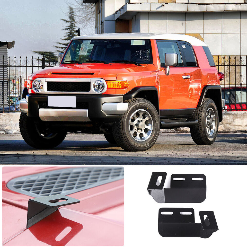 Toyota FJ bonnet Food light holder bracket حامل كشاف للبونيت تويوتا اف جي