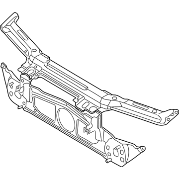 BMW E46 Coupe 1999-2005 internal front bumper metal support structure | بي ام دبليو كوبيه شاسي هيكل المحرك