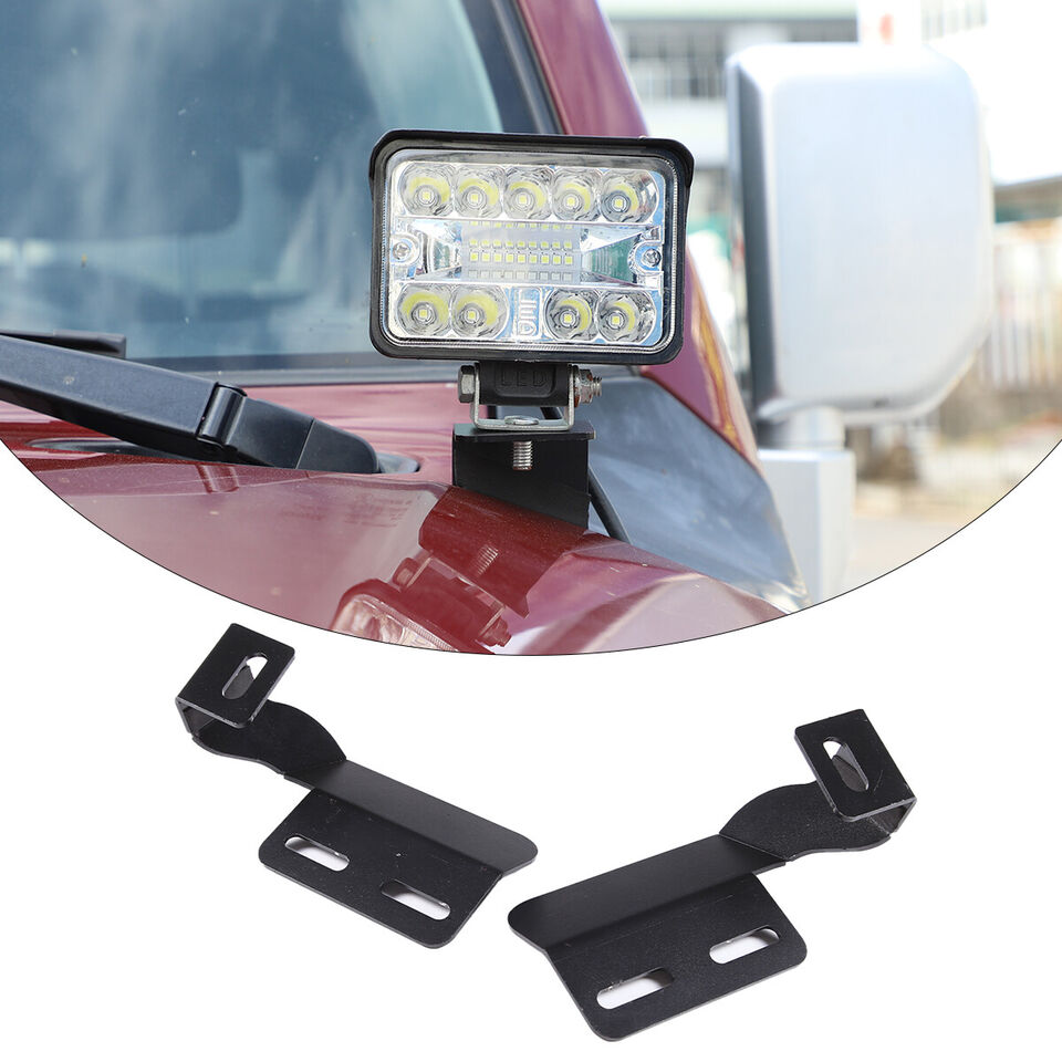 Toyota FJ bonnet Food light holder bracket حامل كشاف للبونيت تويوتا اف جي