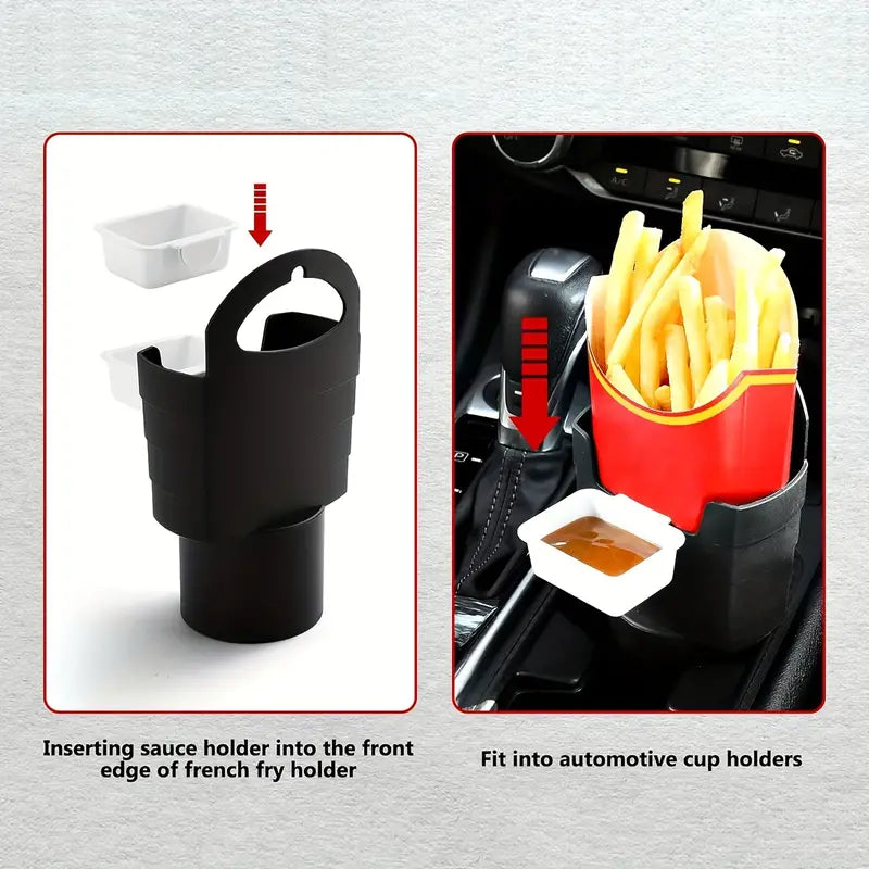 Carry Your Fries and Dips in احمل بطاطسك المقلية وصلصاتك بأناقة!