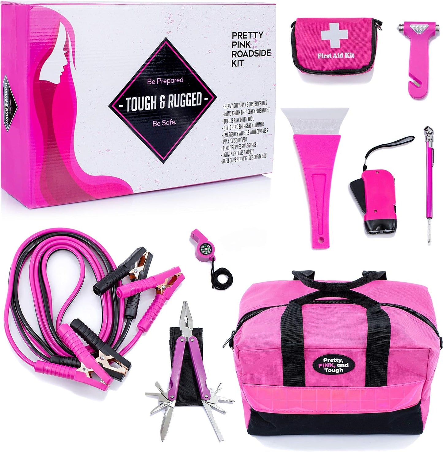 Pink Emergency Kit عدة الطوارى للبنات