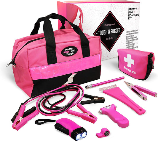 Pink Emergency Kit عدة الطوارى للبنات