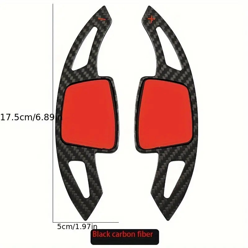 Carbon Fiber Shift Paddles Compatible with Audi A4 Audi Q7 Audi Q5 Audi A3 Audi A6l Audi Q3 Audi A5 Audi A7