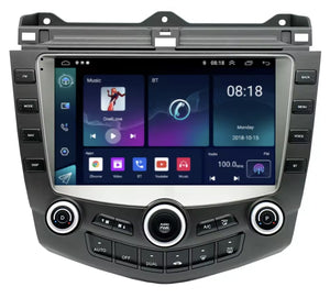 CarPlay stereo Android 13 Car Radio 9 Inch Multimedia Navigation Compatible with Honda Accord 7 2003-2007 نظام ترفيهي اندرويد 13 كاربلاي 9 انش متوافق مع هوندا اكورد