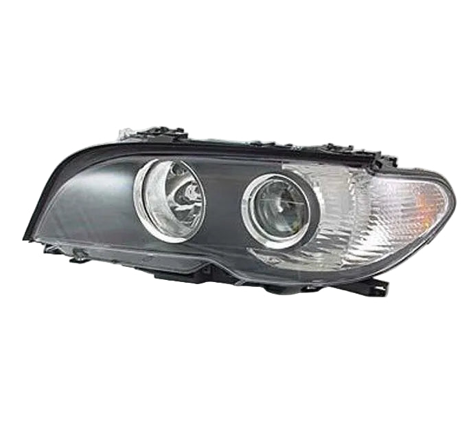 BMW E46 Coupe 1999-2005 Headlights facelift Pair  بي ام دبليو كوبيه طقم شموع أمامية  ليتات امامية اصطابات بي ام