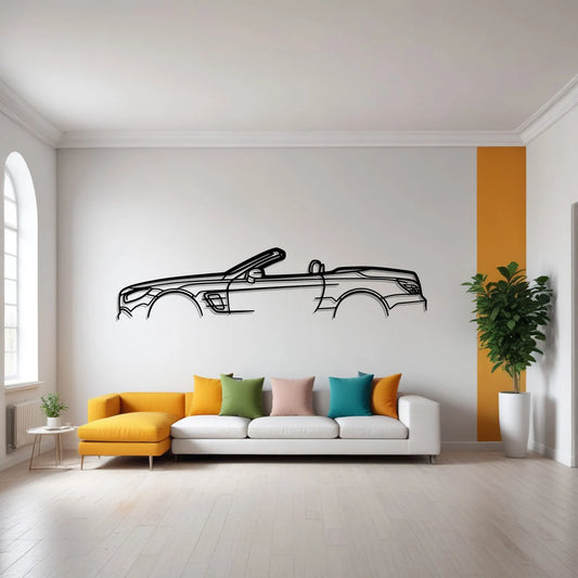 SL R231 Metal Wall Décor حديد قص ليز مرسيدس اس ال للديكور 40 سم Mercedes Accessories SL Accessories