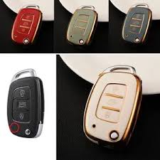 غطاء مفتاح هيونداي Key Cover for Hyundai Venue  Aura  Creta  Grand i10 Nios  Xcent  i-20  Elite i20 3 Buttons