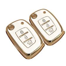 غطاء مفتاح هيونداي Key Cover for Hyundai Venue  Aura  Creta  Grand i10 Nios  Xcent  i-20  Elite i20 3 Buttons
